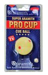 Aramith 11-139 2-1/4" Regulation Size Billiard/Pool Ball: Super Aramith Pro Cup Cue Ball with 6 Red Dots