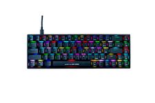 Cosmic Byte CB-GK-31 Artemis 68Key Per Key RGB Wired Mechanical Keyboard, Upgraded with Swappable Outemu Red Switches and Software (Black)