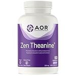 AOR - Zen Theanine - 60 Capsules - Promotes Relaxation Without Drowsiness