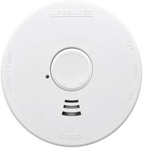 PSA Lifesaver LIF6000DCW, White - Wireless RF Interlink Photoelectric Smoke Alarm, 10 Year Sealed Lithium Battery, No Wi-Fi Required, AS3786:2014 Certified - Surface Mount