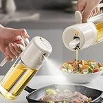 AFGSsm 550ml Olive oil sprayer for cooking, Olive oil spray bottle, Glass Spray/dumping dual-purpose for Cooking, Kitchen, Salad, BBQ