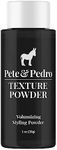 Pete & Pedro TEXTURE POWDER - Texturizing and Volumizing Styling Powder For Men & Women | Adds Mega Volume & Texture, Matte Finish, Root Lifting & Restyleable Hold | As Seen on Shark Tank, 1 oz.