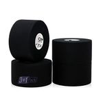 OK TAPE Athletic Sports Tape（4 Rolls) - 3.8cm×13.7m Very Strong Tape for Athlete & Sport Trainers & First Aid Injury Wrap,Black