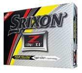 Srixon Z-Star XV 2017 Golf Balls, Yellow (One Dozen)