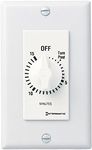 Intermatic SW15MWK 15-Minute Spring Wound Timer, White - Energy-Saving Control for Lights and Appliances - Easy Installation and Operation