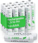 WENJOOP Rechargeable AAA Batteries 