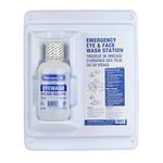 FIRST AID CENTRAL PhysiciansCare 500 ml (16 oz.) Single Bottle Eyewash Wall Station, White