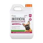 Pawbits Artificial Grass Cleaner For Dogs & Pets 1L – Super Concentrated make 30L of Disinfectant & Deodoriser for Dog & Pet Urine, Deposits, Moss and Algae - Grass Scented Lawn Odour Eliminator