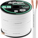 InstallLink 14 Gauge Speaker Wire for Car, Home or RV Audio Cable, 100ft, CCA