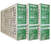 GeneralAire # 4511 ReservePro 16x25x5 furnace filter, Actual Size:15 5/8" x 24 3/16" x 4 15/16" Case of 3 Filters