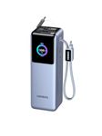 UGREEN Nexode Laptop Power Bank 25000mAh 200W Fast Charging Portable Charger Built-in Retractable Cable & Smart Display 4-Way Output Battery Pack Compatible with Dell, HP, iPad, iPhone 17/16
