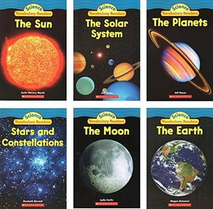 Scholastic Science Vocabulary Readers - Space Books Set (6 Books) for Grades 1-2: The Earth, The Sun, The Moon, The Planets, The Solar System, Stars and Constellations