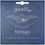 Aquila Alabastro 19C Set of Classical Guitar Strings (Normal Tension, Nylgut Material with Percussive Sound)