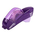 Eagle Automatic Tape Dispenser, Tape Gun, Single Handheld Design, Free 1 Roll of 0.5 Inch (12 mm) and 1 Roll of 0.75 Inch (19 mm) Tapes (Purple)