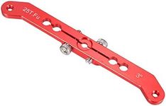 uxcell Aluminum Servo Arms Double Arm 25T 4-40# Thread Red, for 3 Inch Futaba