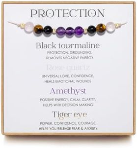 NOURISHLOV Empath Protection Bracelet, Energy Protection Gifts, Healing Bracelet for Women, Emotiona Support Bracelet, Protection Gift For Her, Spiritual Bracelet, Hope Bracelet, Christmas Jewelry