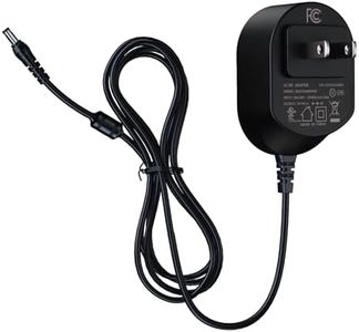 UL Listed 9V 1A Guitar Pedal Power Supply with 5.9FT Ferrite Core Cable
