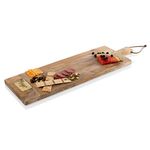 Toscana - a Picnic Time Brand - Ravi Rectangular Long Charcuterie Board, Wood Serving Platter, Cheese Board, (Mango Wood)