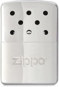 Zippo - Hand Warmer, 6 Hours Heat, Refillable with Lighter Fuel, Reusable, Pocket Warmer in Chrome