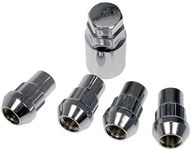 Dorman 712-328 Wheel Nut Lock Chrome Acorn Set M12-1.50 Compatible with Select Models, 4 Pack