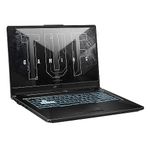 ASUS TUF F17 Gaming Laptop, 17.3" 144Hz FHD IPS-Type Display, Intel Core i5-11400H Processor, GeForce RTX 3050, 8GB DDR4 RAM, 512GB PCIe SSD, Wi-Fi 6, Windows 11 Home, FX706HCB-ES51,Graphite Black