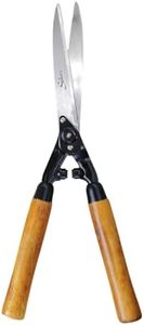Spanco Hedge Shear Professional Wooden Hedge Shear for Lawns & Gardening | 10" Sharp Blades With Ergonomic Design | Plant Cutter and Gardening Scissors | Essential Garden Tools for Home Garden (SHS-8)