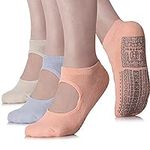 unenow Non Slip Grip Yoga Socks for