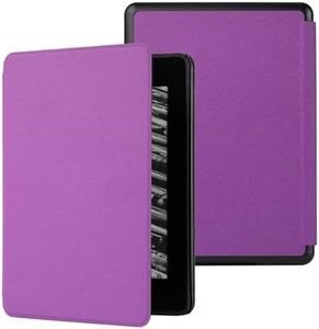 MOKASE Case Compatible with 6" All-New Amazon Kindle 11th Generation 2024/2022, Slim PU Leather Smart Auto Wake/Sleep Case Cover for New 6 Inch Amazon Kindle 11th Generation 2024/2022 Release, Purple