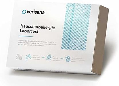 Test d'allergie à la poussière domestique - Acariens - Test d'allergie - Auto-test à la maison - Rapport de laboratoire inclus - Verisana