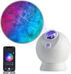 BlissLights Sky Lite Evolve - Star Projector, Galaxy Projector, LED Nebula Lighting, WiFi App, for Meditation, Relaxation, Gaming Room, Home Theater, and Bedroom Night Light Gift (Blue Stars)