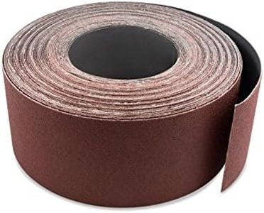 3 Inch X 70 FT 120 Grit Woodworking Drum Sander Strip Roll, Cut to Length