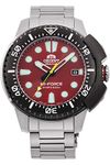 Orient M-Force 70th Anniversary Diver's 200m Sports Automatic Red Dial Sapphire Glass Watch RA-AC0L02R