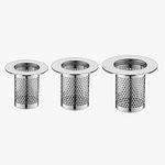 CNSZNAT 3-Pack Hair Catcher Shower 