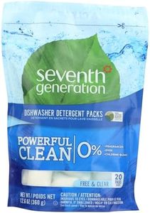 Seventh Generation Free & Clear Auto Dish Pacs 20-count