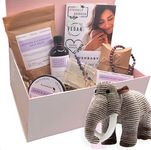 BUSHBABY Natural Vegan Mum and Baby Pamper Kit, Ethically Sourced Pregnancy Gifts for Mum Expecting, New Mummy to be Shower Gift Hamper, Mom Maternity Pampering Present Bundle (Mammoth)