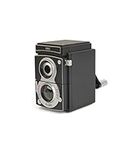 Kikkerland SC12 Camera Pencil Sharpener, Black