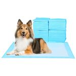 Super-Absorbent Waterproof Dog and Puppy Pet Training Pad, Housebreaking Pet Pad, 100-Count Medium-Size, 23.6’’X23.6’’