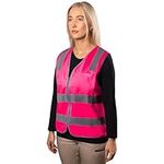 Hi-Vis Day/Night Zip Safety Vest - 