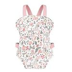 GAGAKU Baby Doll Carrier Stuffed Toy Carrier Doll Accessories for Kids – Pink (Reindeer)