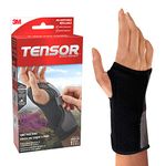 Tensor Splint Wrist Brace, Black, One-Size