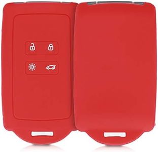 kwmobile Key Cover Compatible with Renault - Red