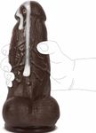Huge Thick Silicone Dildo Sex Toy G-Spot with Strong Suction Cup, 3.2'' Diameter 10inch Adult Realistic Giant Big Dildos, Hands-Free Anal Dildo Adult Sex Toys & Games for Gay Women