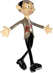 NJ Croce Mr. Bean Bendable Figure (Multicolor)