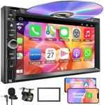 Double Din Car Stereo with CD/DVD P