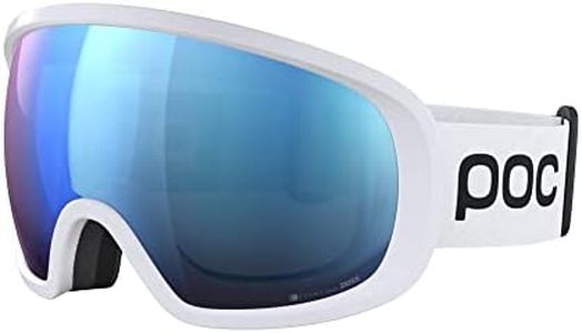 POC Sports Fovea Clarity Comp Goggles, Mens, PO-91813, Hydrogen White/Spektris Blue, us:one Size