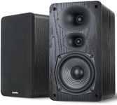 Saiyin 3-Way Passive Speakers,50W*2 Bookshelf Speakers with 5.25”Woofer,48Hz Deep Bass,HiFi Audio for Home Theater, Turntable, Stereo Receiver,Pair