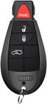 SaverRemotes 4 Button Key Fob Compatible for 2008-2013 Dodge Charger | Chrysler 300 | Dodge Challenger Key Fob Replacement for M3N5WY783X IYZ-C01C