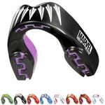 Marvel Black Panther Sports Mouthguard Dual Layer Premium Protection Adults Gum Shield with Case for Boxing, MMA, Rugby, Martial Arts, Judo and All Contact Sports