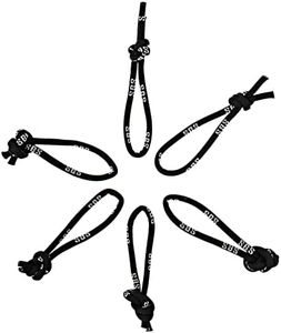 SBS Leash String Cord for Surfboard, Longboard and SUP - Logo 6 Pack