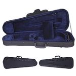 Aileen Basic Professional Triangular Lightweight Suspension Carry Violin Hard Case - Black 4/4